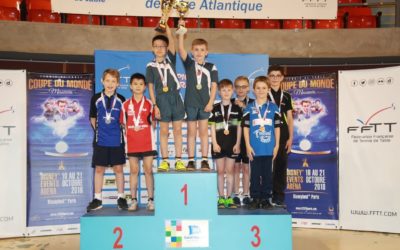 Quentin vice-champion de France Benjamins en double