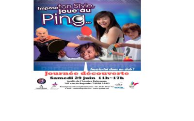 Journée Découverte du ping !