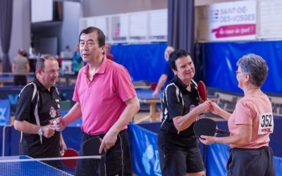 Yawei LIU médaille de bronze aux championnats de France Vétérans 2022