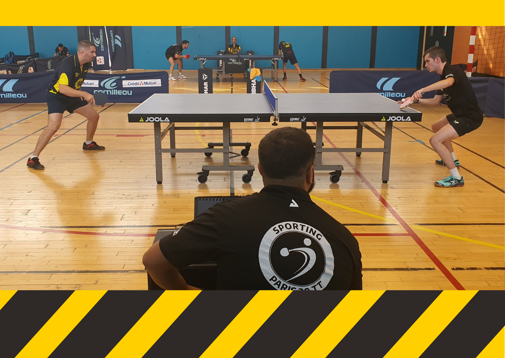 Travaux à Maryse Hilsz • Sporting Paris 20 Tennis de table